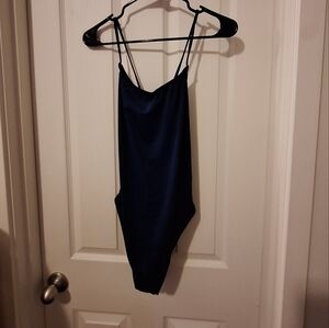 Liberty Justice XL Navy Blue One Piece Swimsuit